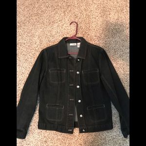 Chico’s Black Denim Jacket
